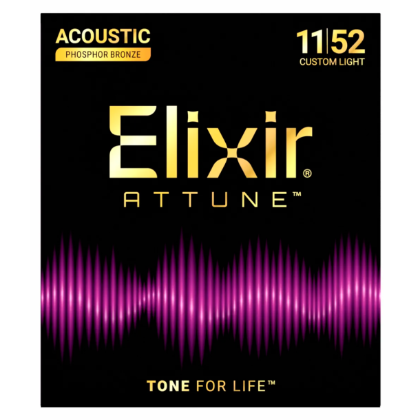 Elixir Attune Acoustic Phosphor Bronze 21027 Medium 11-52